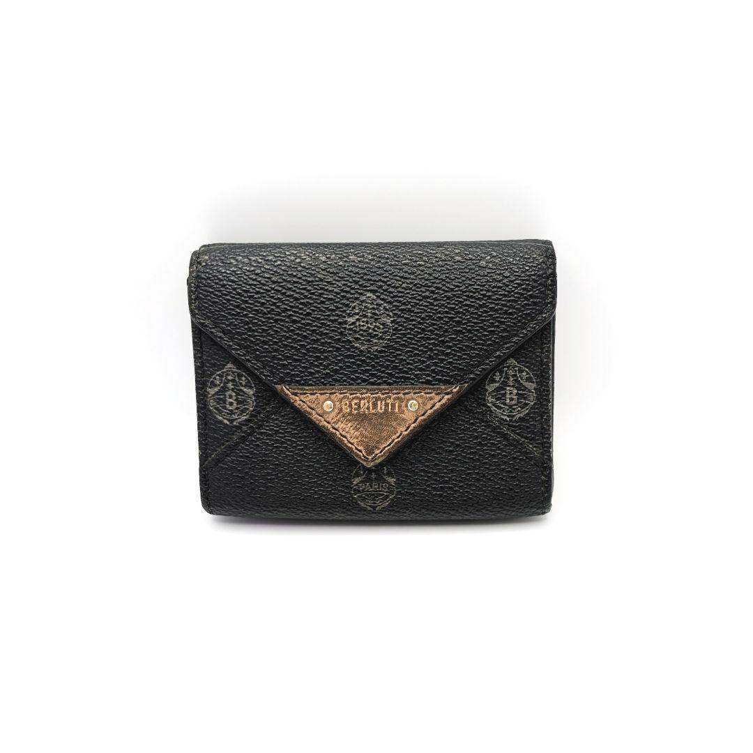 ベルルッティ Enveloppe シグネチャー レザー 三折り財布