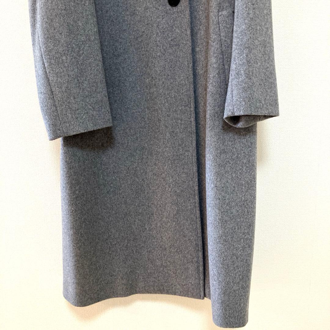 ウールカシミヤメルトン チェスターコート ICB オンワード 新品未使用タグ付き
