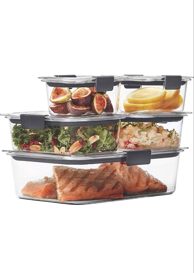 大人気！【未開封　未使用品】ラバーメイド　保存容器5個セット