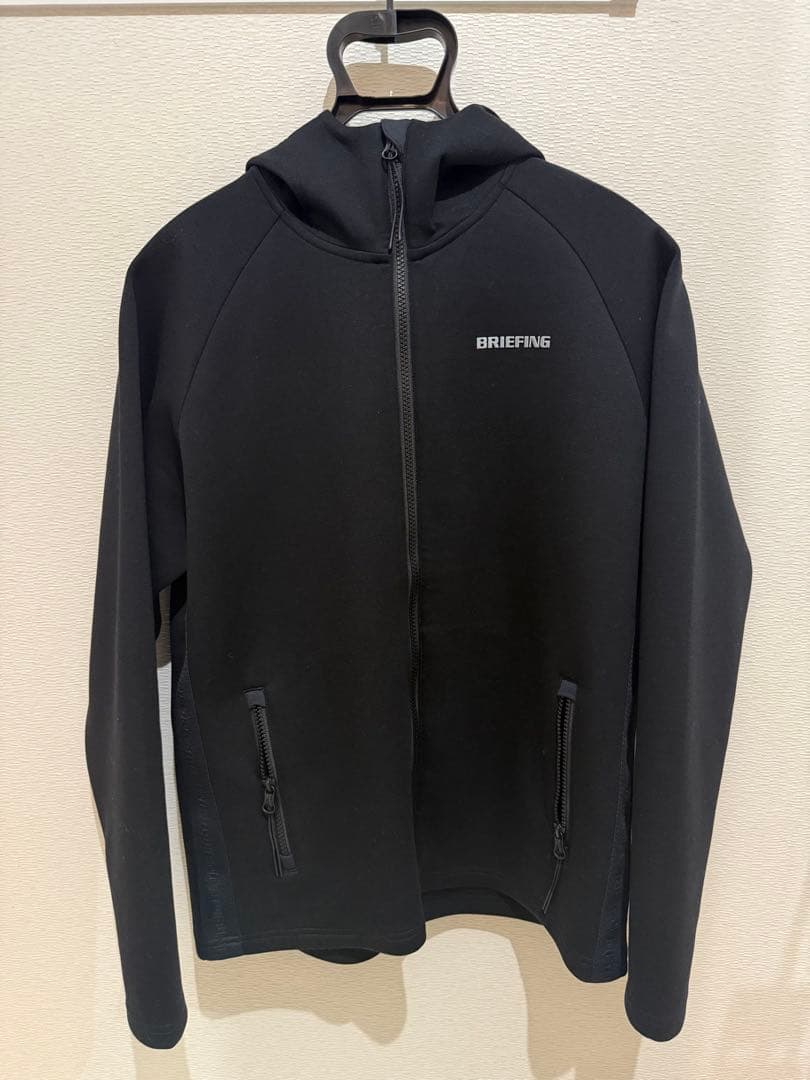 美品　BRIEFING ブリーフィング 3D ロゴ ジャケット サイズＭ　黒