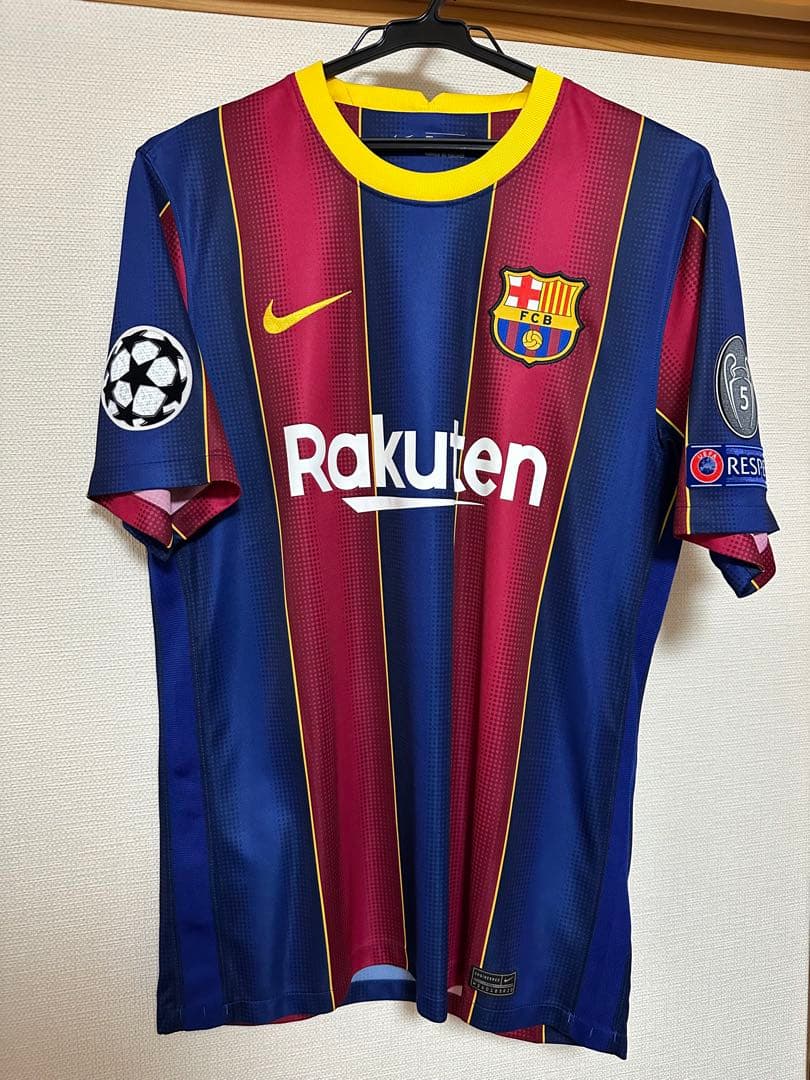 バルセロナ 20-21 ユニフォーム CL仕様 メッシラストイヤー