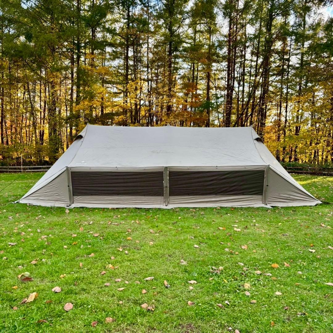 美品 レア 希少 スノーピンク グランベルクL 付属品は新品 大型幕 シェルター