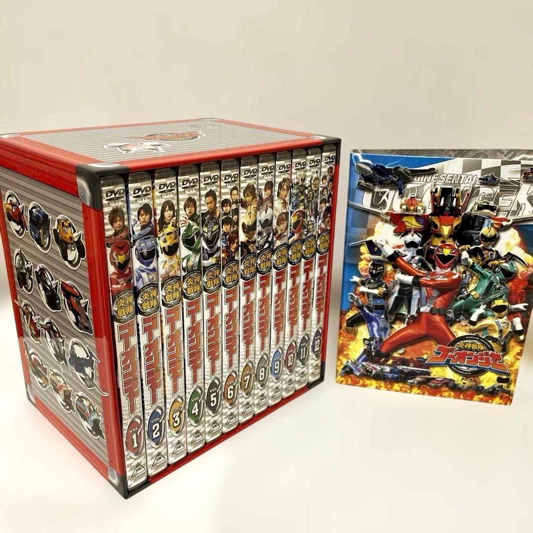 サ*ド様 【美品】 炎神戦隊ゴーオンジャー 初回限定BOX DVD 全12巻　他