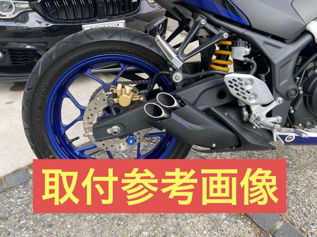 PRUNUS マフラー　スリップオン　本体 YZF-R25 装着例あり