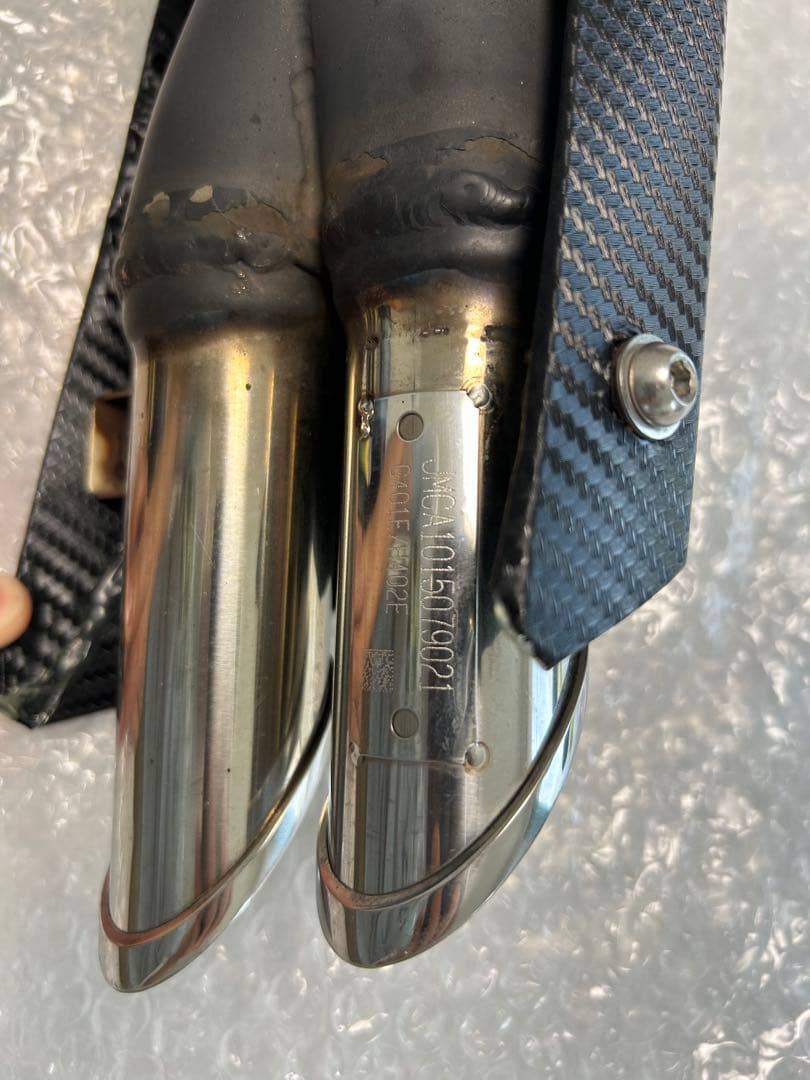 PRUNUS マフラー　スリップオン　本体 YZF-R25 装着例あり