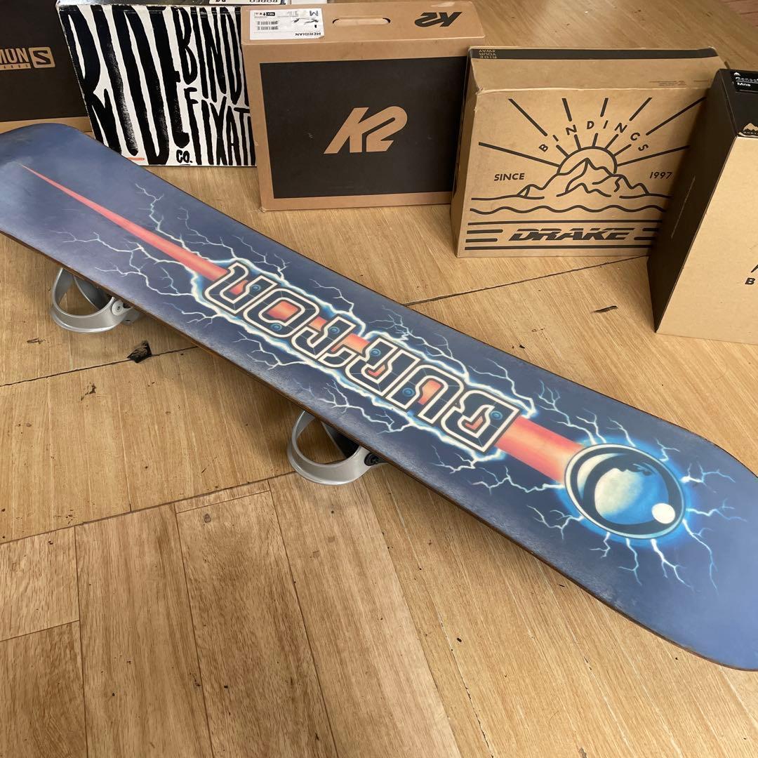 BURTON×NB　バートン　スノーボードセット　バインディング付