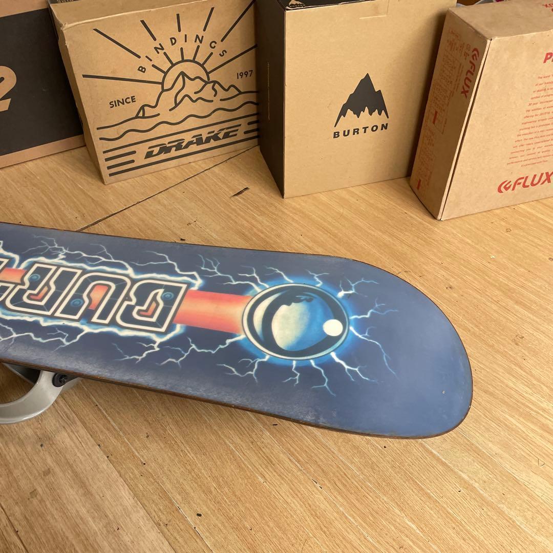 BURTON×NB　バートン　スノーボードセット　バインディング付