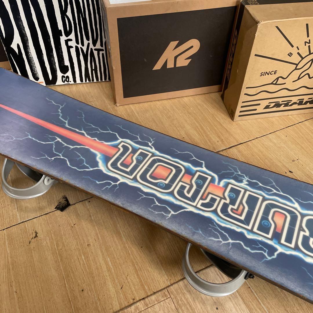 BURTON×NB　バートン　スノーボードセット　バインディング付