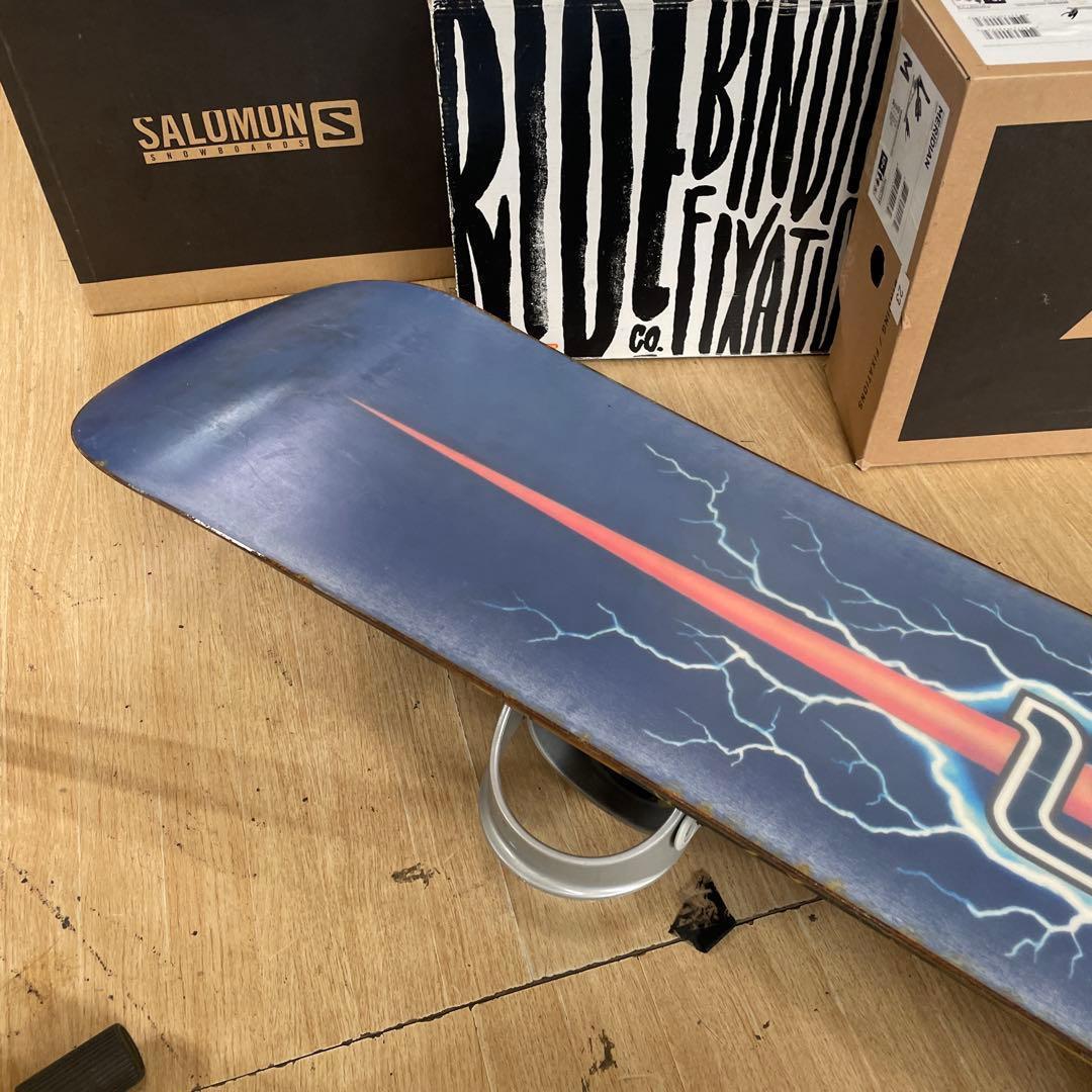 BURTON×NB　バートン　スノーボードセット　バインディング付