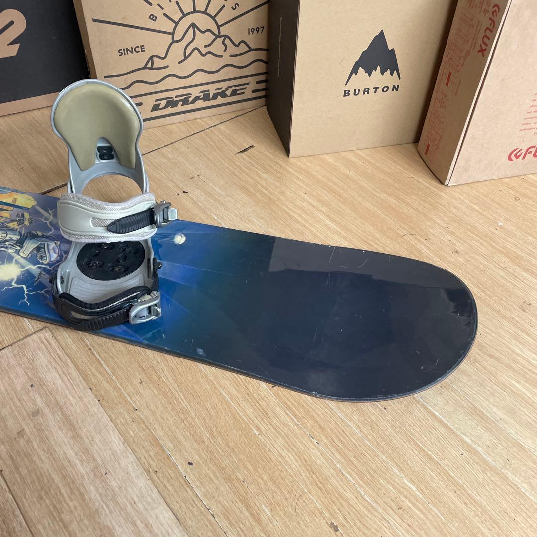BURTON×NB　バートン　スノーボードセット　バインディング付