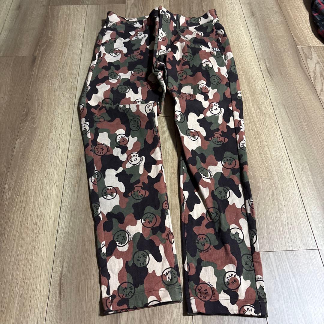 【美品】パーリーゲイツ 迷彩パンツ