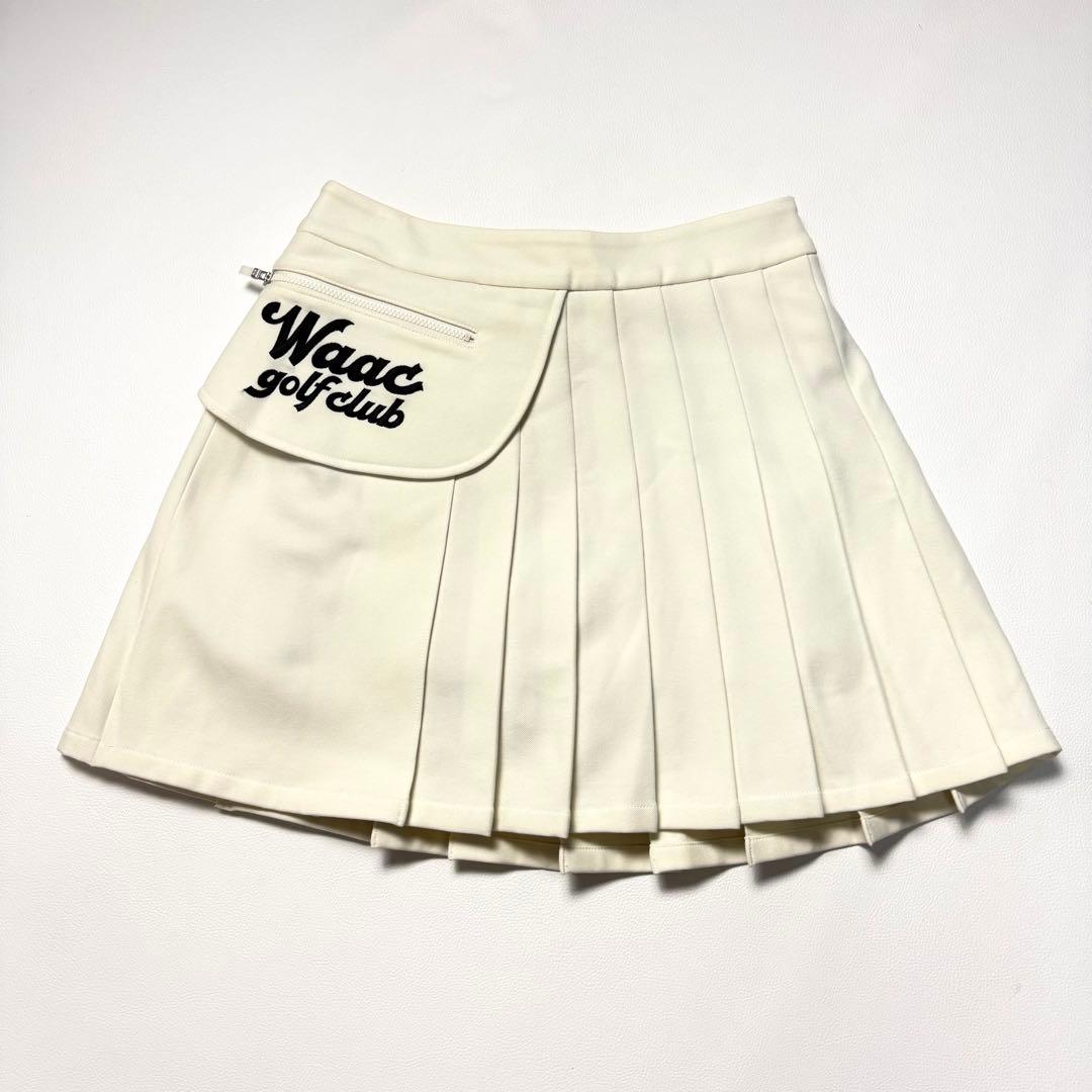 _Miyapi_  WAACプリーツスカート ゴルフウェア 一体型インパン
