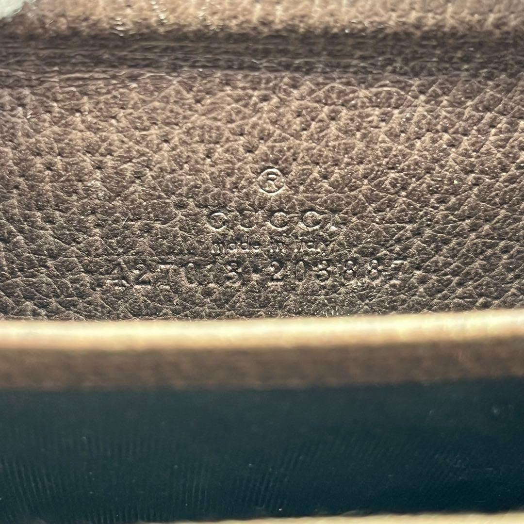 GUCCI ティアン ケース 小銭入れ ラウンドファスナー GGスプリーム