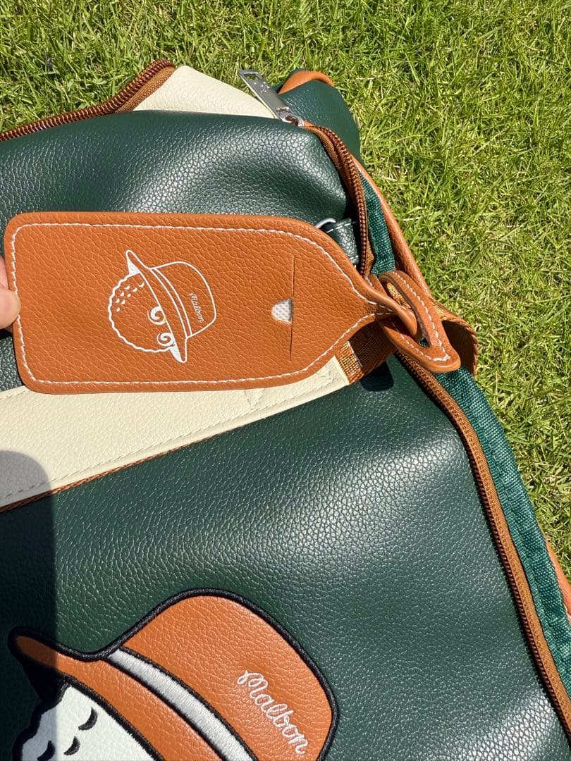 即日発送Malbon ゴルフバッグマルボンゴルフボストンバッググリーン