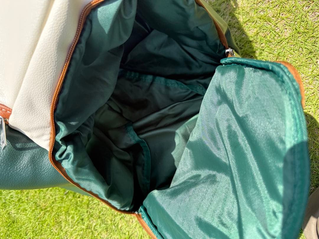 即日発送Malbon ゴルフバッグマルボンゴルフボストンバッググリーン