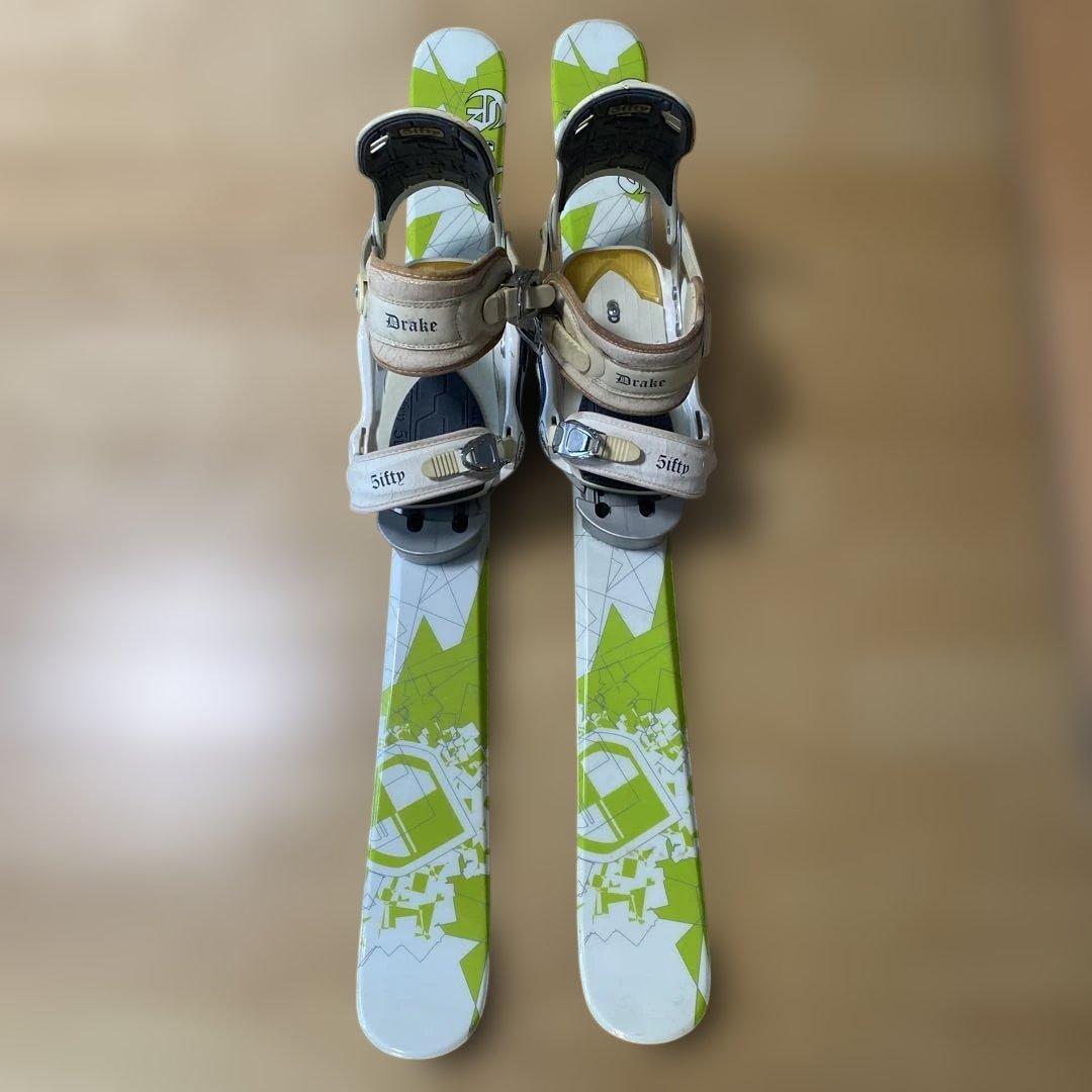 ショートスキー、ファンスキー板　中古品