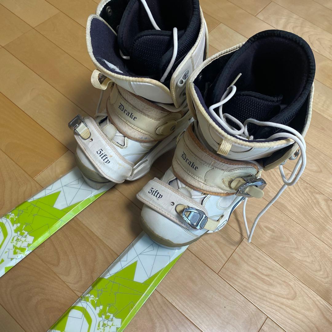 ショートスキー、ファンスキー板　中古品