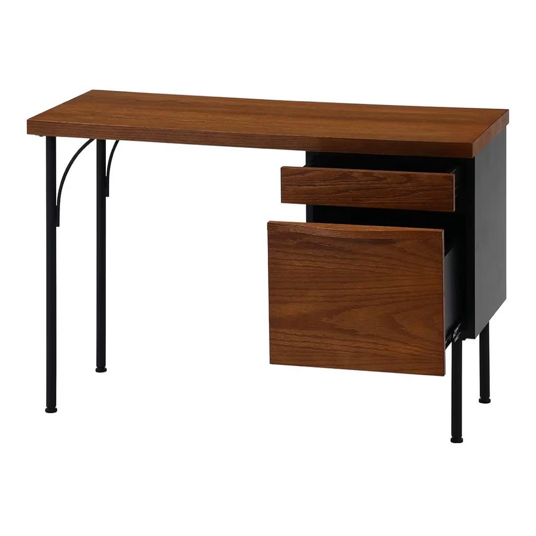 【11/13まで】ワークデスク/ダークブラウン（幅110cm×奥行45cm）