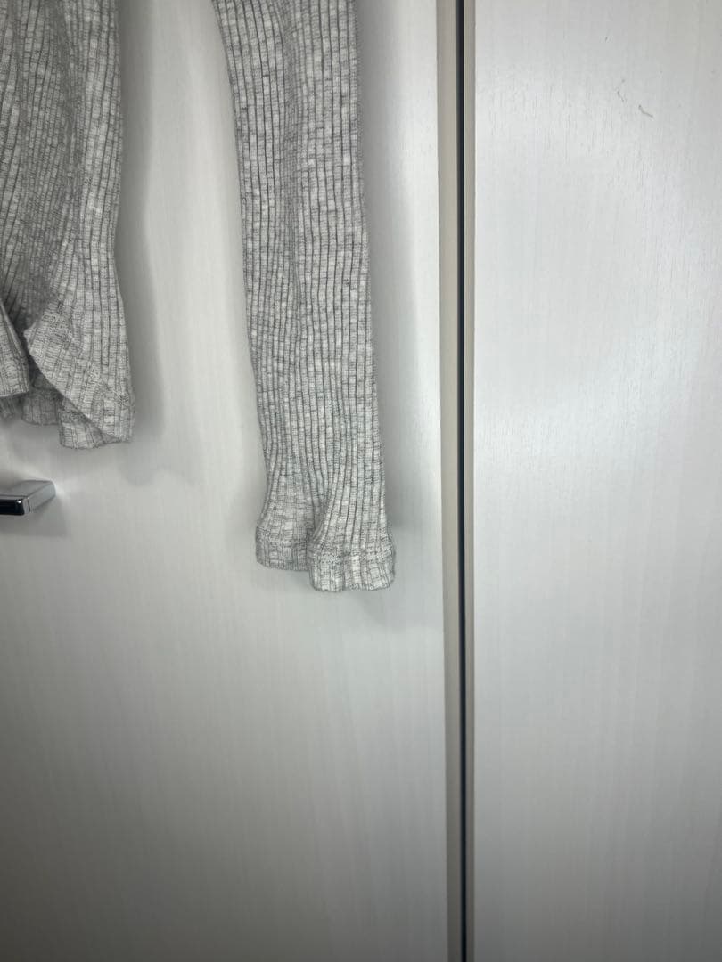 テレコヘンリーネックプルオーバー　ベージュ