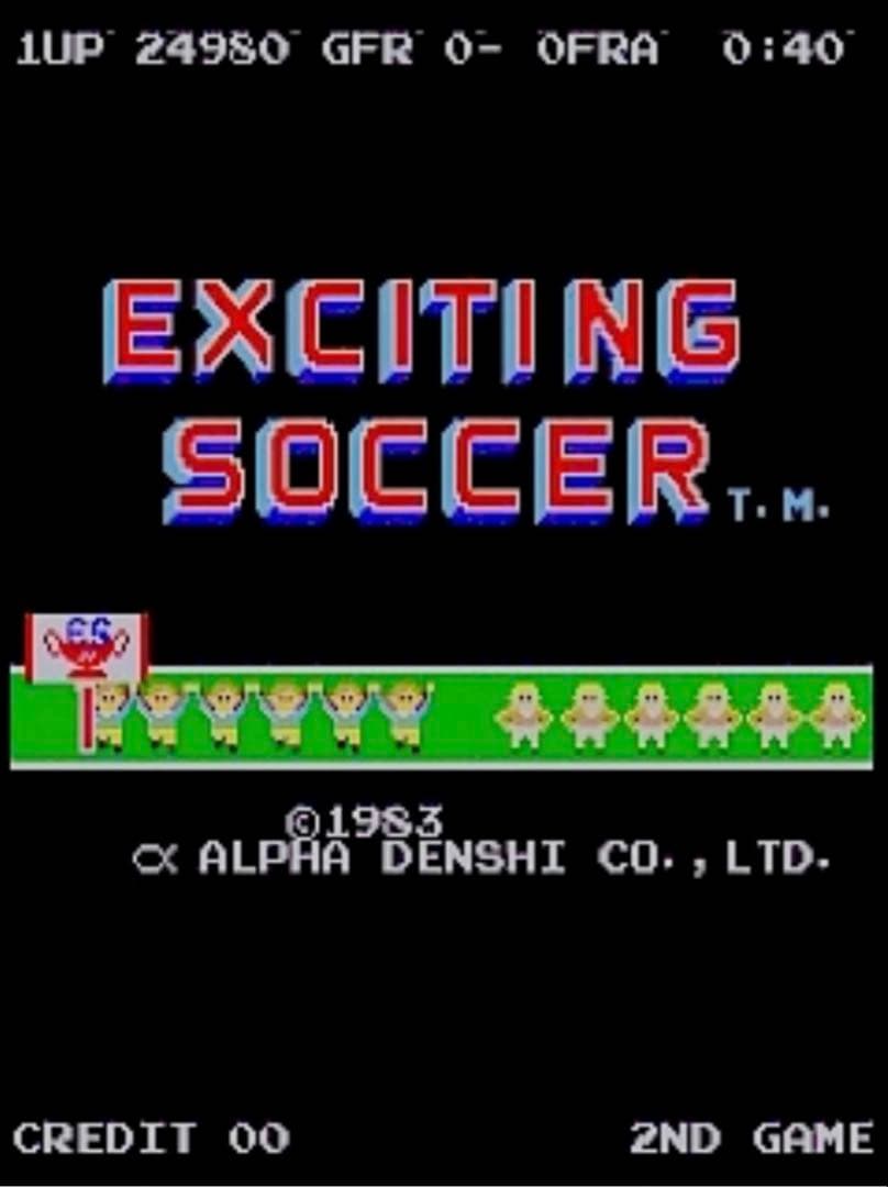 アーケードゲーム基板【PCB】エキサイティングサッカー