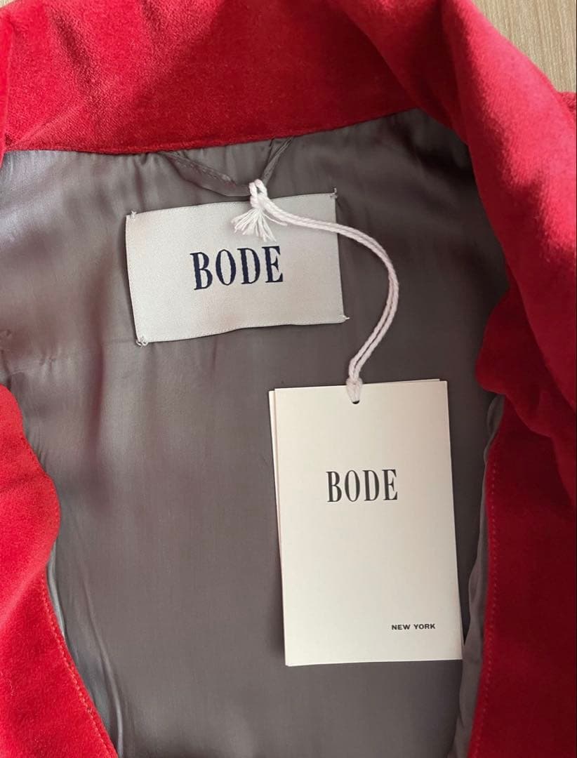 v*K様 BODE ボード スーベニアジャケット スカジャン　スタジャンレッド