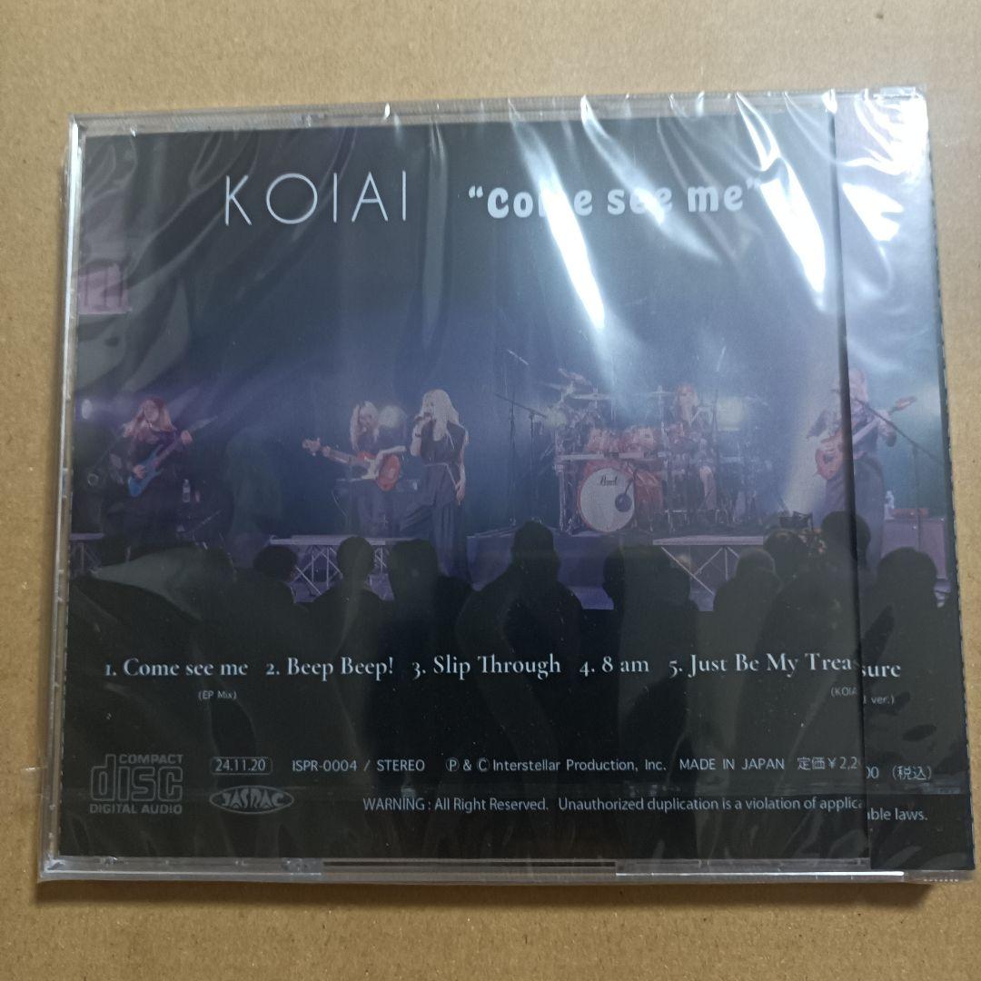 KOIAI Come see me 新品 + 直筆サイン入り写真 + 葉月ピック