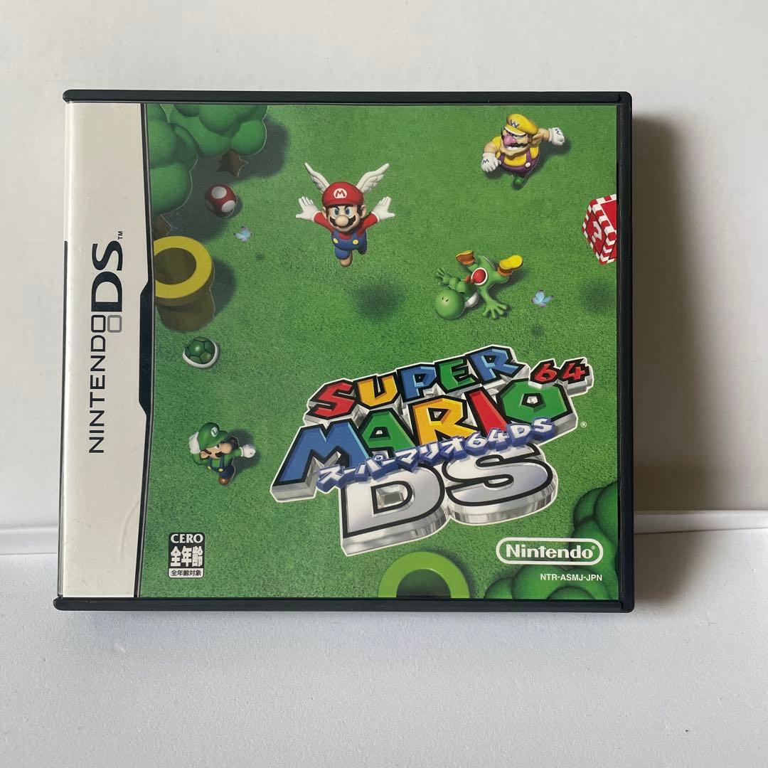 ★本体＆ソフト★Nintendo DS_箱有　スーパーマリオ64 など4本