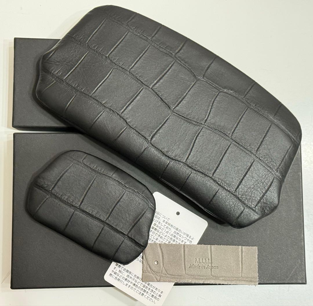 エムユーエル M.U.L★クロコ型押し★がま口 限定 セット【新品】京都限定