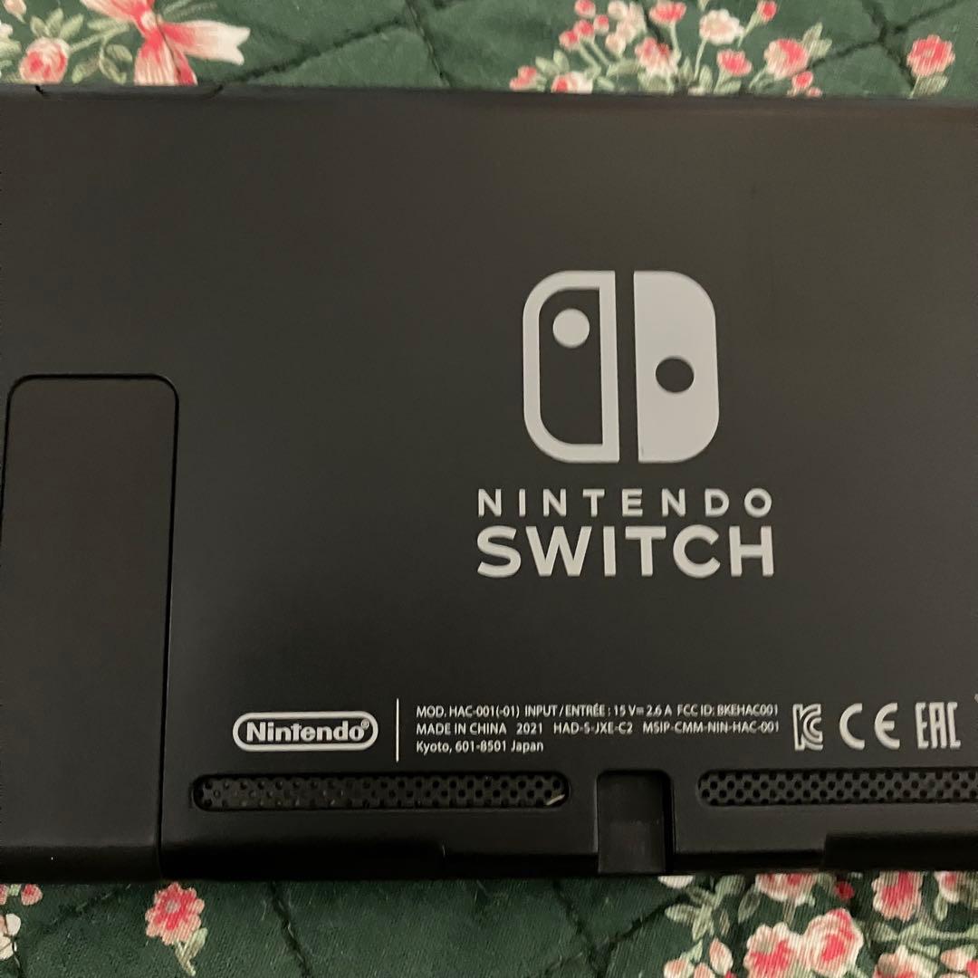 【強化版】Nintendo Switch ニンテンドースイッチ　グレー