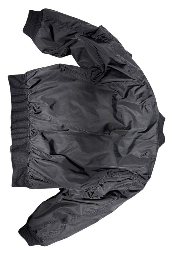 PRADA ブラック MA-1 ボンバージャケット(現行品) SGC824