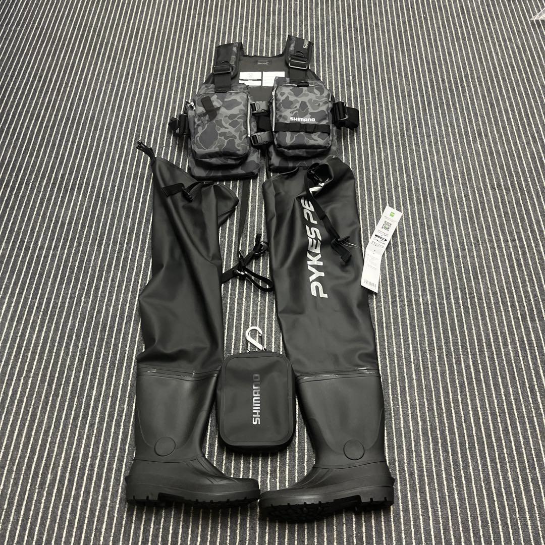 新品シマノライフジャケット 他