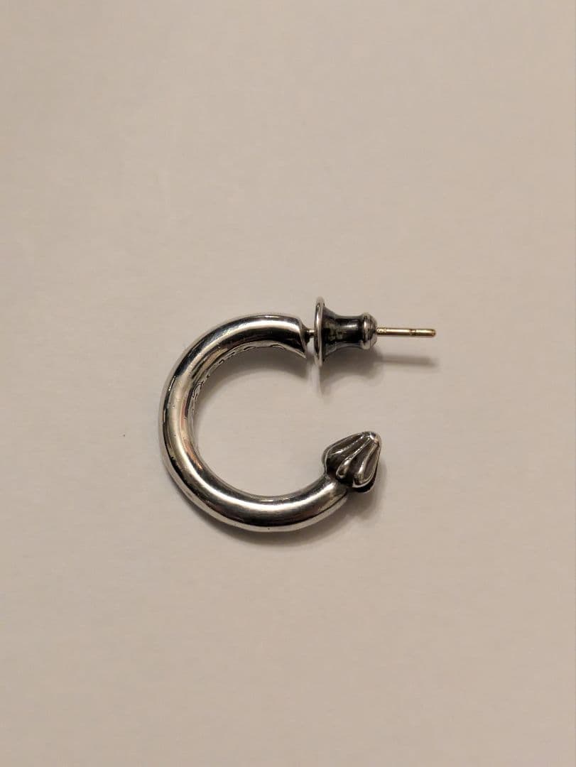 CHROME HEARTS　HOOP PLAIN　ピアス　片耳用
