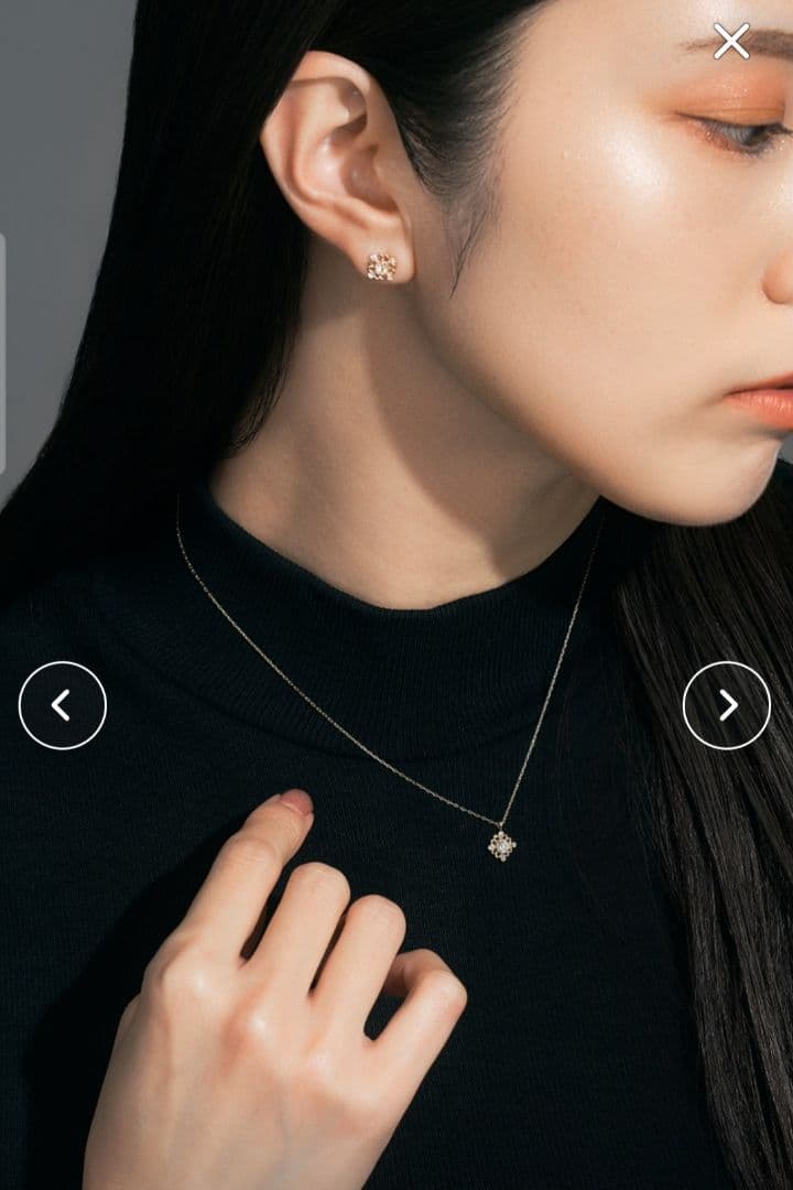 ち*⭐様 Jewel closet by L&Co. K10 ダイヤモンド ネッ