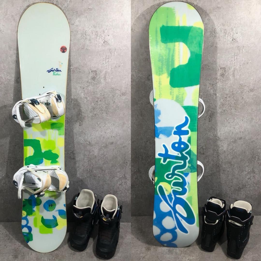 オール BURTON セット 140 レディース スノーボード ボード バートン