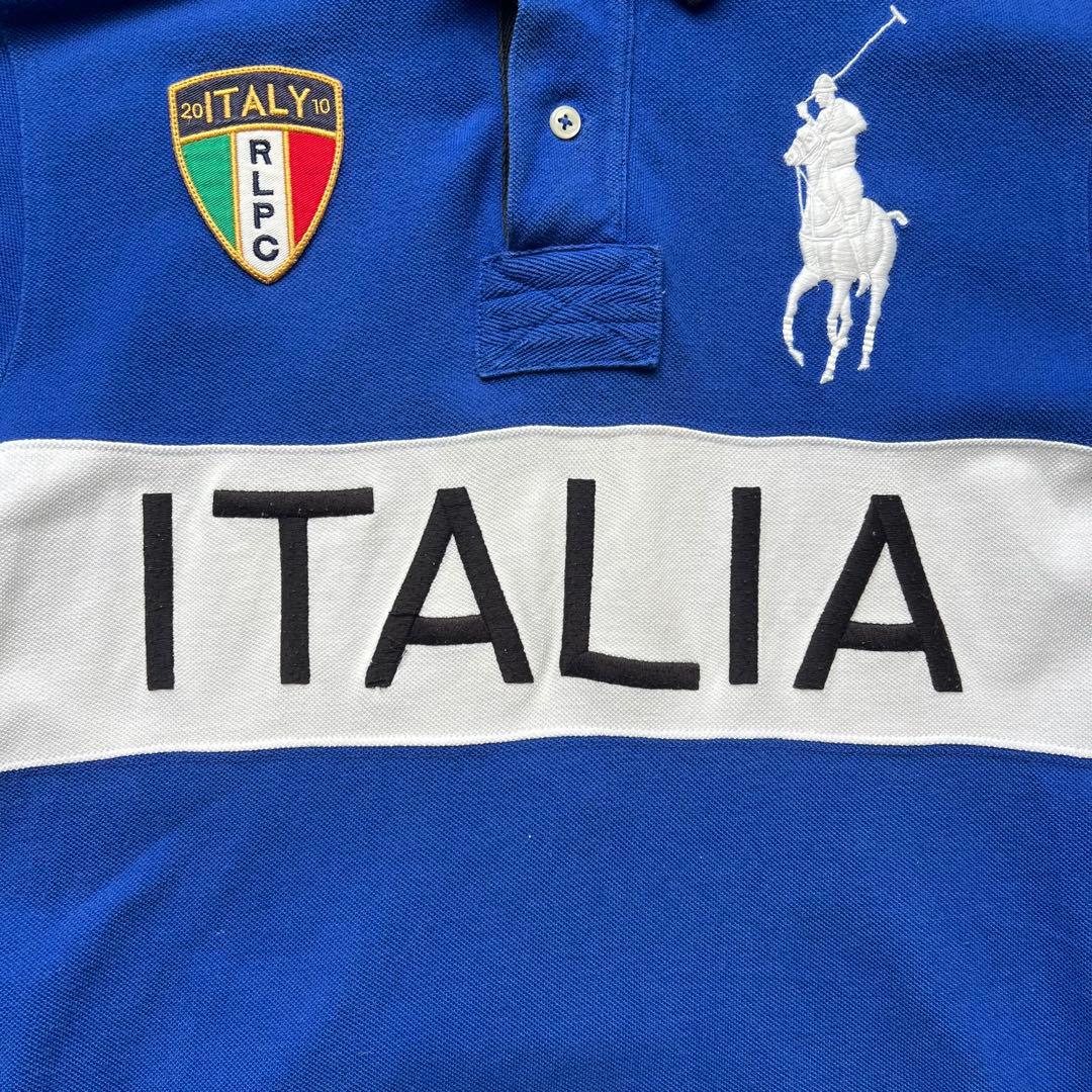 ラルフローレン ポロシャツ イタリア ビックポニー ナンバリング y2k