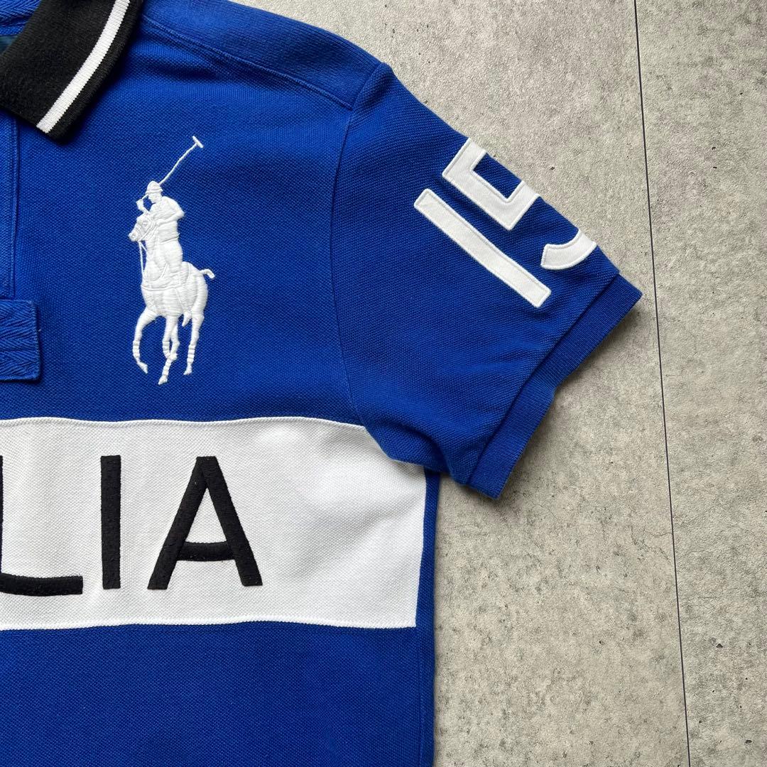 ラルフローレン ポロシャツ イタリア ビックポニー ナンバリング y2k