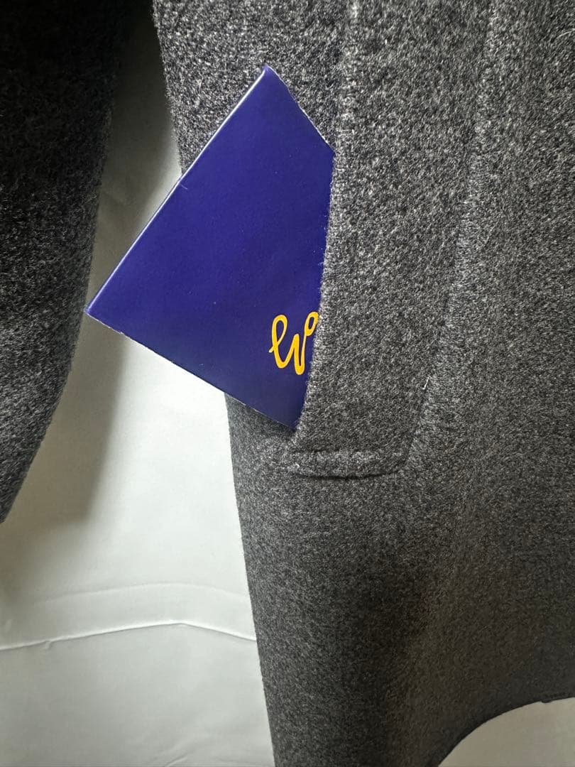 Gabo 44 ウールフランネル ダブルフェイスシングル3Bチェスターコート