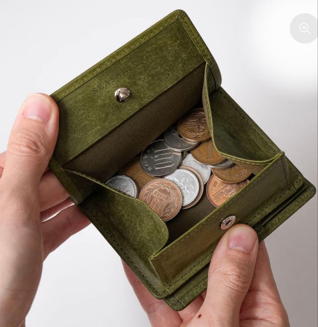 SEASAR Integral インテグラル 二つ折り財布 オリーバ