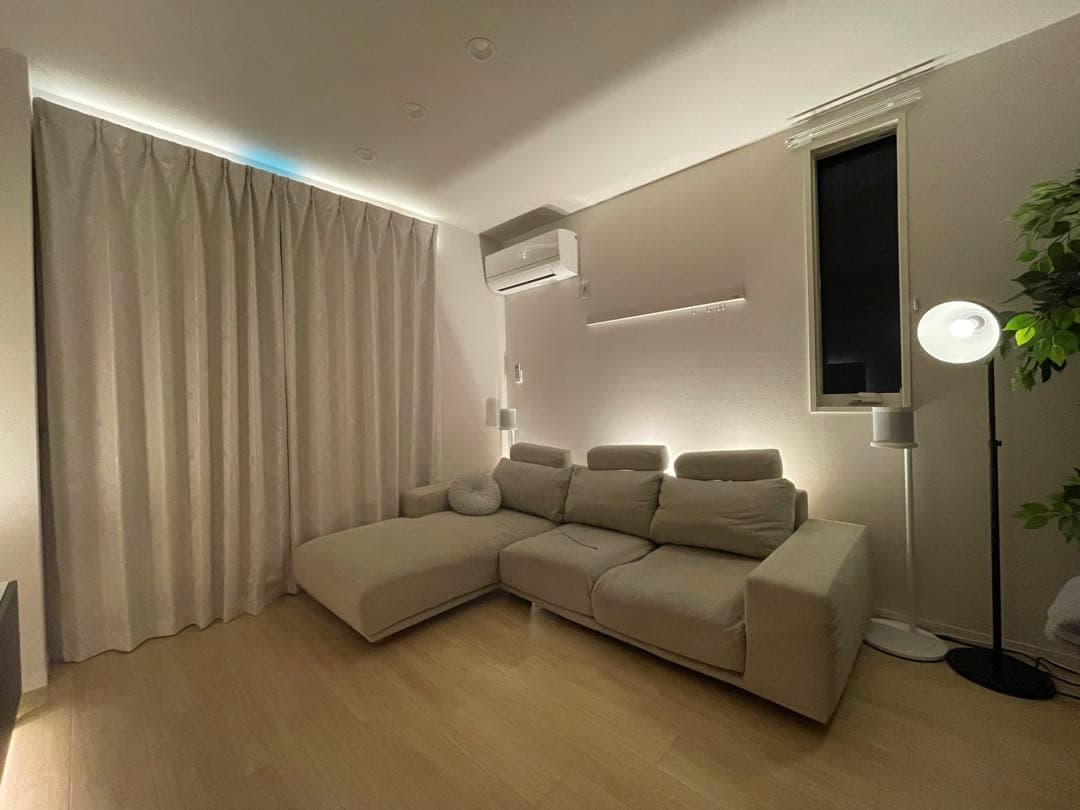 【yui07】【セット販売1/2】Noyesカウチソファ