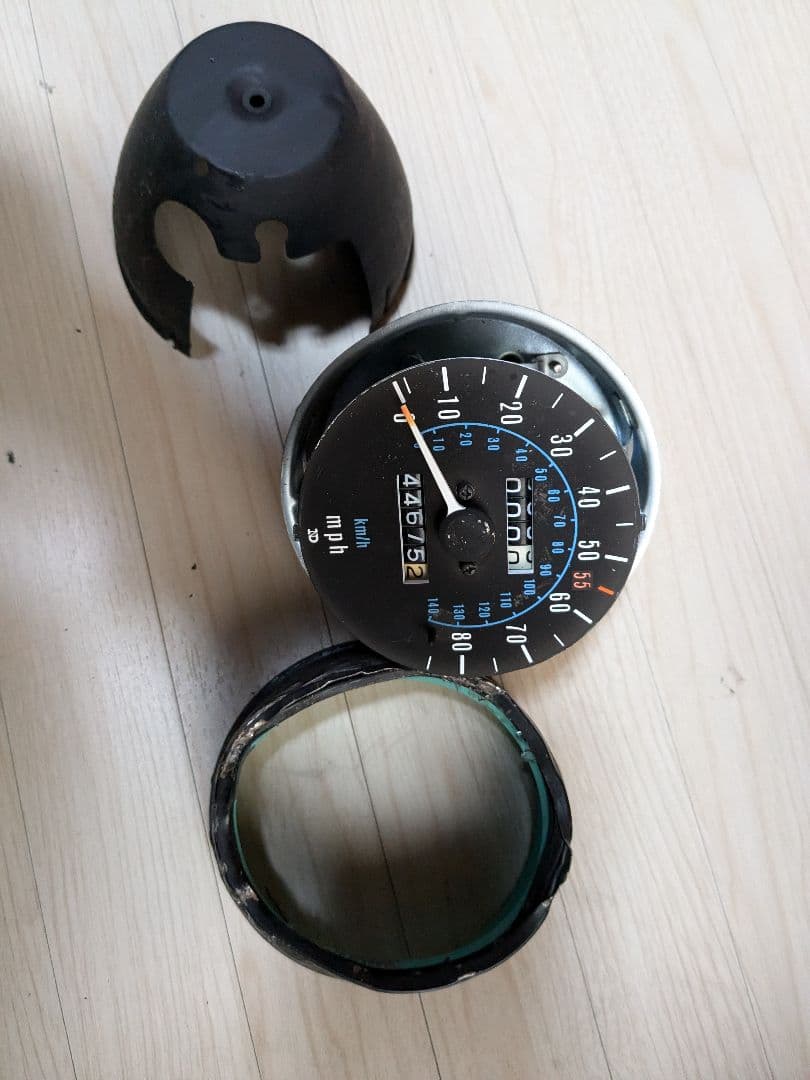 当時物 KZ650 ザッパー メーターセット 動作未確認　Z1 KZ1000Z2