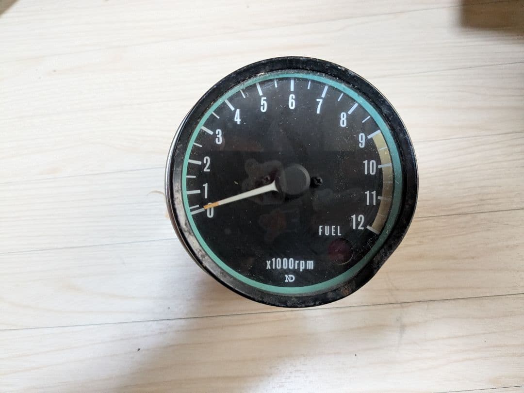 当時物 KZ650 ザッパー メーターセット 動作未確認　Z1 KZ1000Z2