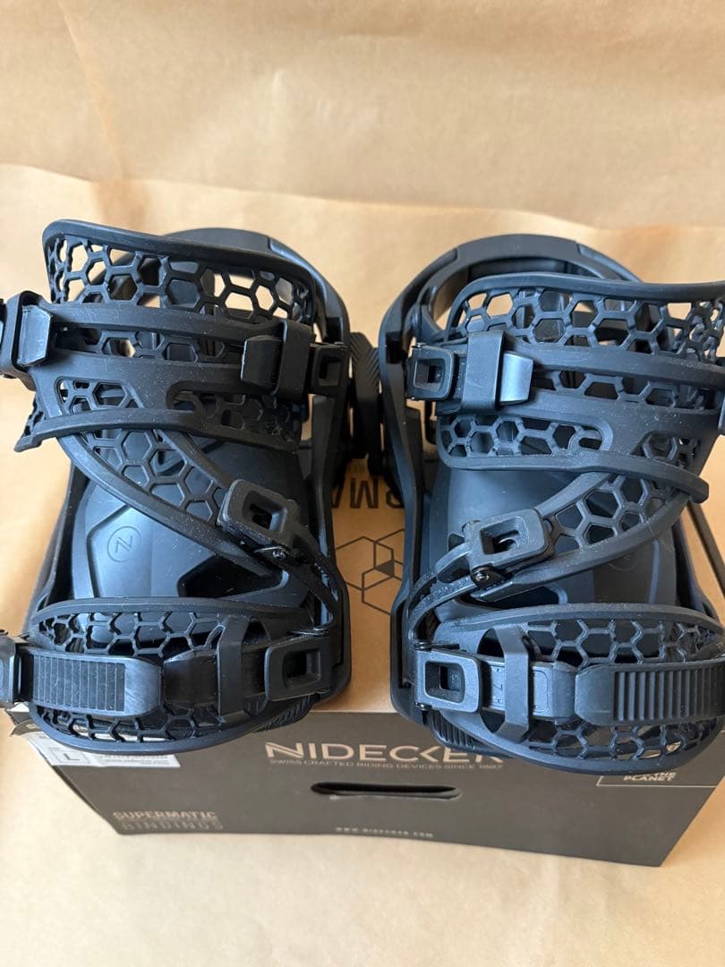 中古 Nidecker SUPERMATIC バインディング ブラック