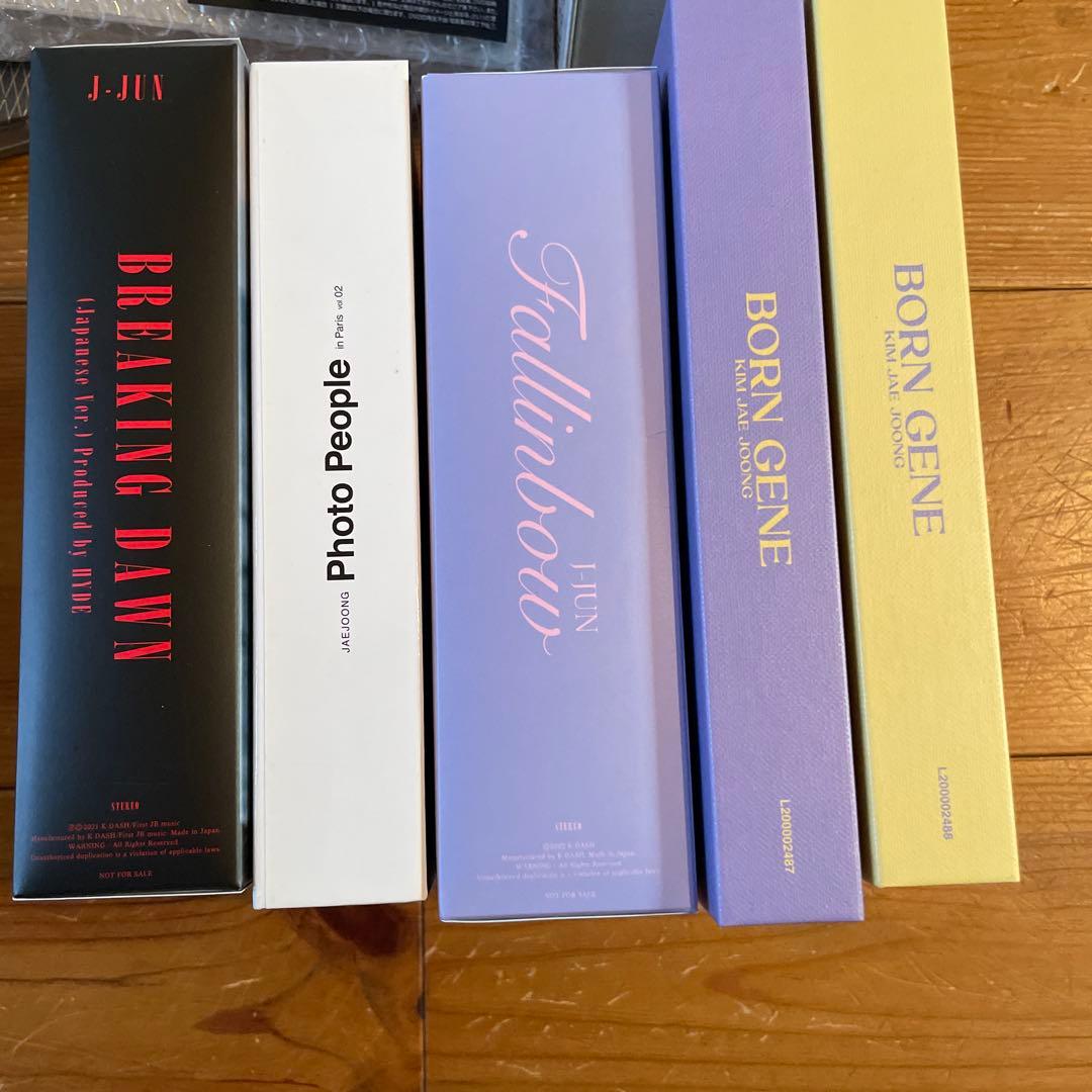 ジェジュン☆CD.DVD.ファンクラブ限定商品他☆40点おまとめ売り