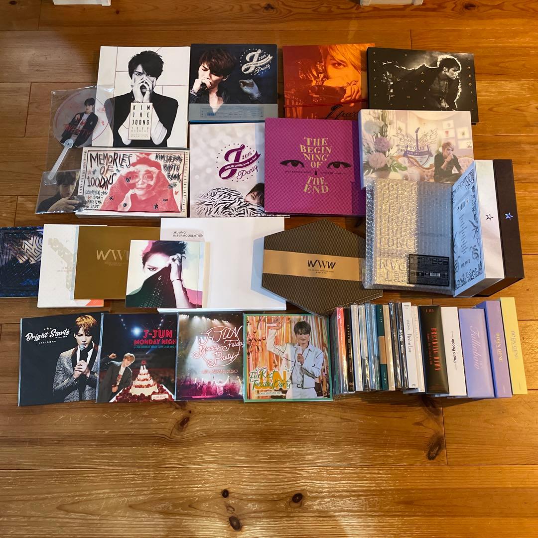 ジェジュン☆CD.DVD.ファンクラブ限定商品他☆40点おまとめ売り