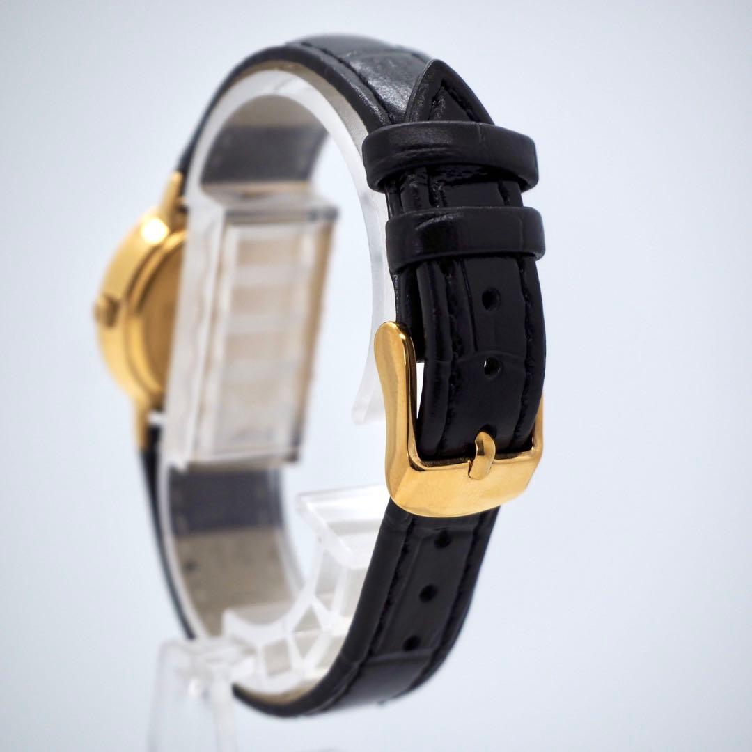 119【美品】GUCCI レディース 時計 3000L 新品ベルト ゴールド