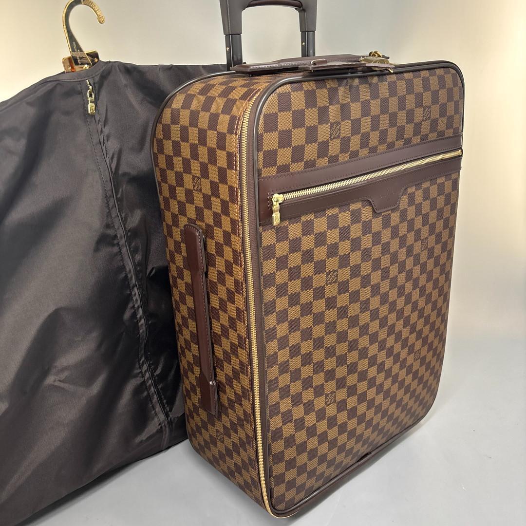 超極美品 ルイヴィトン■ダミエ ペガス55 N23294 レザー スーツケース