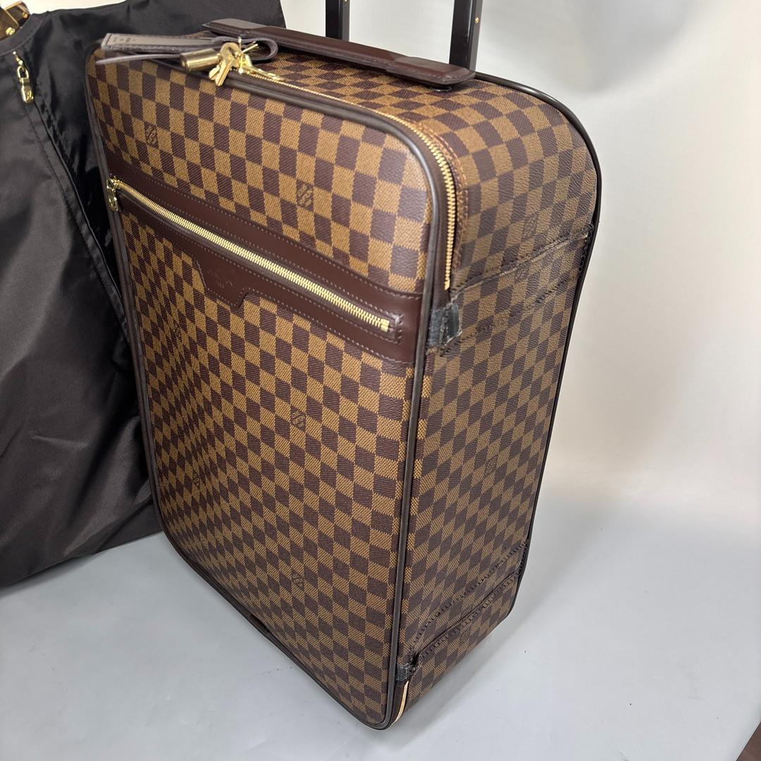 超極美品 ルイヴィトン■ダミエ ペガス55 N23294 レザー スーツケース