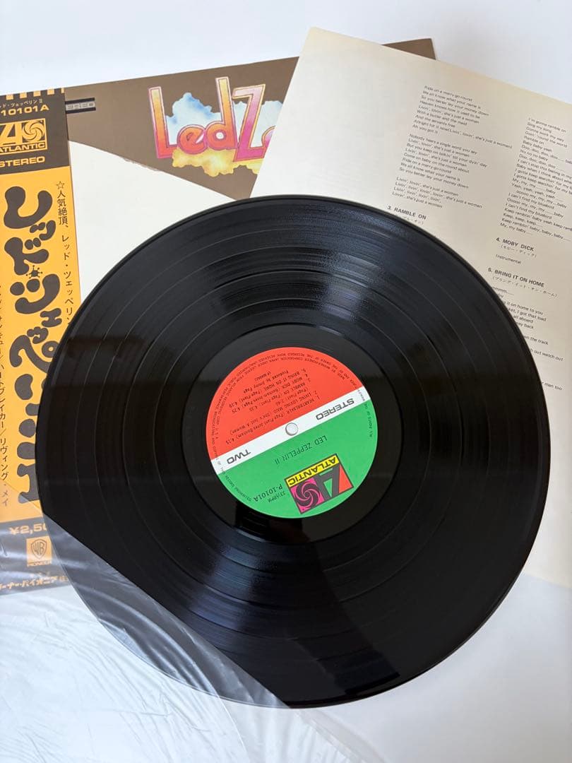 【帯付き】レッド・ツェッペリン 日本盤4枚セット