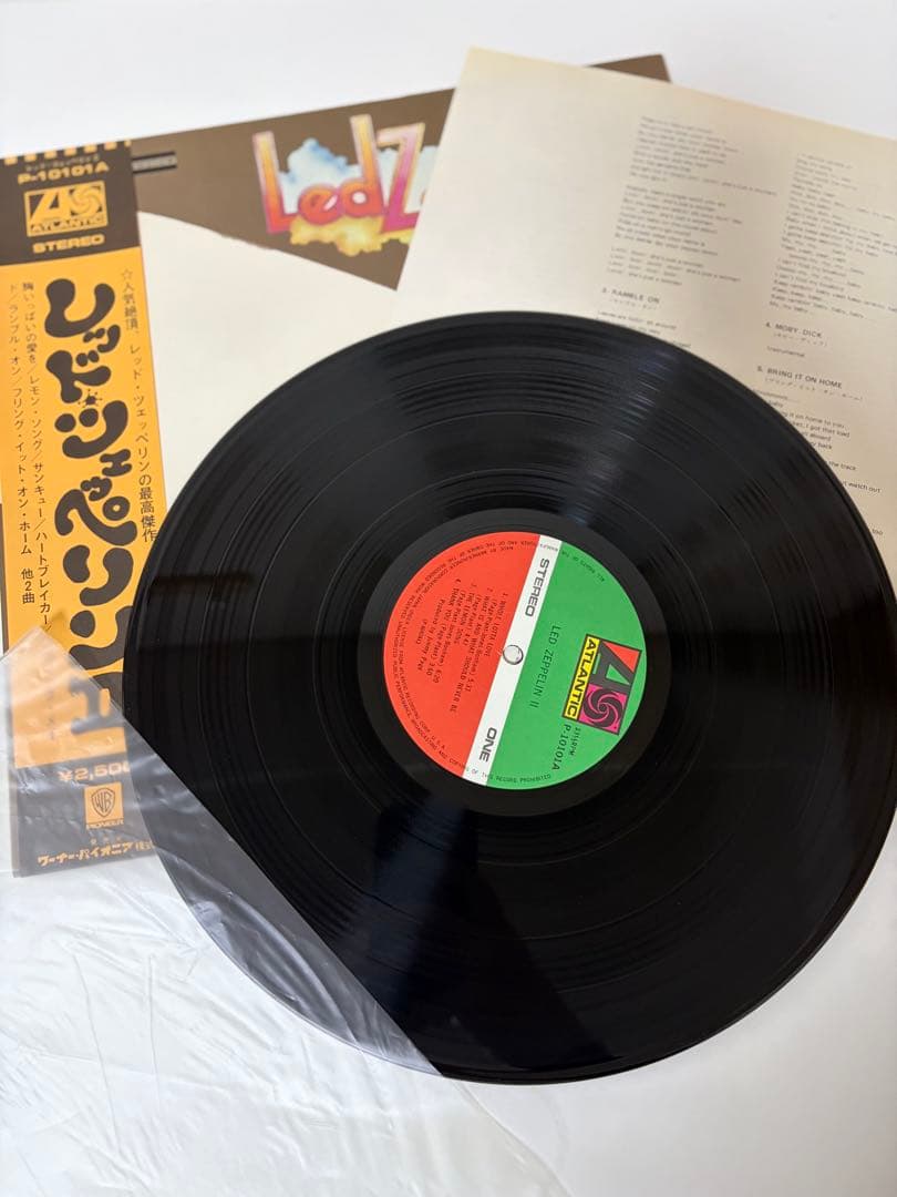 【帯付き】レッド・ツェッペリン 日本盤4枚セット