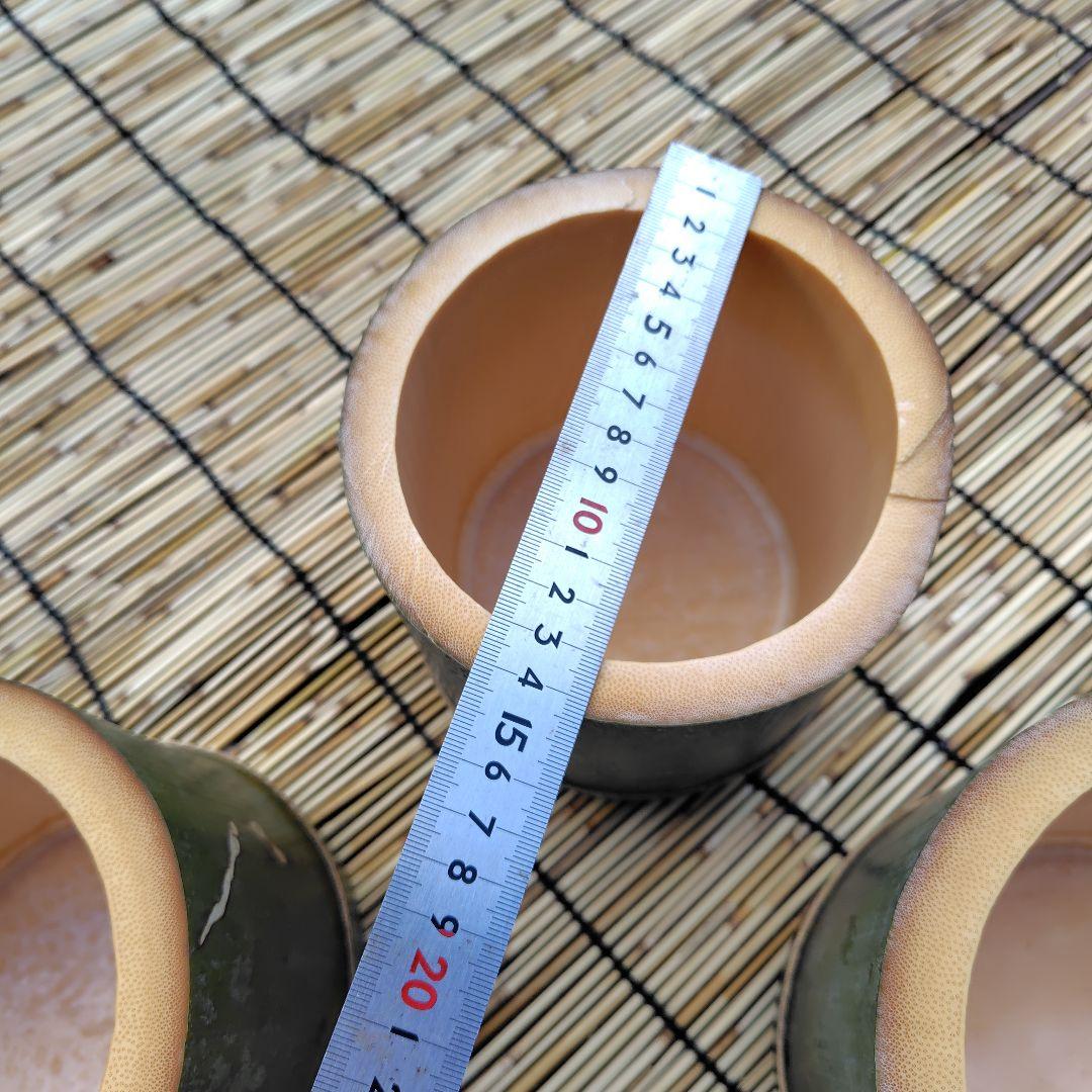 JK様「専用画面」　香川県産→　孟宗竹・花器　８個　極太サイズ